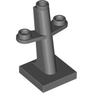 Lego letadlo zadní křídlo, tmavě modro šedá (4567411)